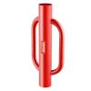 imageVEVOR Fence Post Driver Heavy Duty T Post Driver with Handles Metal Manual Pounder Rammer for UChannelWooden Fence Fits TPosts with Inner Diameter up to 61inIdeal for Farm Garden Yard411 22LB