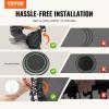 imageVEVOR Foldable Mini Trampoline 40 Inch Fitness Rebounder Max Load 330 lbs Exercise Trampoline Stable ampamp Quiet IndoorOutdoor Workout Adults40 Round Bungee cords