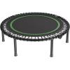 imageVEVOR Foldable Mini Trampoline 40 Inch Fitness Rebounder Max Load 330 lbs Exercise Trampoline Stable ampamp Quiet IndoorOutdoor Workout Adults40 Round Bungee cords