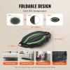 imageVEVOR Foldable Mini Trampoline 40 Inch Fitness Rebounder Max Load 330 lbs Exercise Trampoline Stable ampamp Quiet IndoorOutdoor Workout Adults40 Round Bungee cords