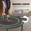 imageVEVOR Foldable Mini Trampoline 40 Inch Fitness Rebounder Max Load 330 lbs Exercise Trampoline Stable ampamp Quiet IndoorOutdoor Workout Adults40 Round Bungee cords