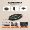 imageVEVOR Foldable Mini Trampoline 51 Inch Fitness Rebounder Max Load 450lbs Exercise Trampoline Stable ampamp Quiet Trampoline with 4 Level Height Adjustable Foam Handle for Adults IndoorGarden Workout48 Round Bungee cords Handle