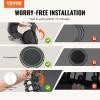 imageVEVOR Foldable Mini Trampoline 51 Inch Fitness Rebounder Max Load 450lbs Exercise Trampoline Stable ampamp Quiet Trampoline with 4 Level Height Adjustable Foam Handle for Adults IndoorGarden Workout48 Round Bungee cords Handle