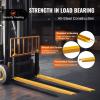 imageVEVOR Forklift Extensions 96 Inch Pallet Fork Extensions 45 Inch Width Heavy Duty Fork Extensions for Forklifts 1 Pair Forklift Extensions for Forklift Truck84 x 45 Inch
