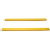 imageVEVOR Forklift Extensions 96 Inch Pallet Fork Extensions 65 Inch Width Heavy Duty Fork Extensions for Forklifts 1 Pair Forklift Extensions for Forklift Truck96 x 55 Inch
