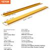 imageVEVOR Forklift Extensions 96 Inch Pallet Fork Extensions 65 Inch Width Heavy Duty Fork Extensions for Forklifts 1 Pair Forklift Extensions for Forklift Truck96 x 65 Inch