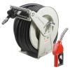 imageVEVOR Fuel Hose Reel 1quot x 50 Extra Long Retractable Diesel Hose Reel HeavyDuty Carbon Steel Construction with Automatic Fuel Nozzle NBR Rubber Hose for Aircraft Ship Vehicle Tank Truck 300 PSIDiesel
