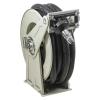 imageVEVOR Fuel Hose Reel 1quot x 50 Extra Long Retractable Diesel Hose Reel HeavyDuty Carbon Steel Construction with Automatic Fuel Nozzle NBR Rubber Hose for Aircraft Ship Vehicle Tank Truck 300 PSIDiesel