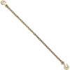 imageVEVOR G80 Transport Binder Chain 38quot x 29 2Pack Tow Chain with Clevis Snap Hook 7100 lbs Safe Working Load Heavy Duty Logging Chain for Transporting Towing Truck Tie Down Binding Equipment1 Pack