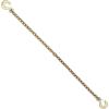 imageVEVOR G80 Transport Binder Chain 38quot x 29 2Pack Tow Chain with Clevis Snap Hook 7100 lbs Safe Working Load Heavy Duty Logging Chain for Transporting Towing Truck Tie Down Binding Equipment2 Pack