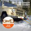 imageVEVOR G80 V Bridle Chain 516quot x 3 Towing Chain Bridle with R Hooks T Hooks J Hooks and Grab Hooks Transport Tow Chain Bridle with 10800 lbs Safe Working Load for Flatbed Truck Wrecker Recovery516Inch x 2FT
