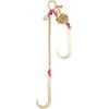 imageVEVOR G80 V Bridle Chain 516quot x 3 Towing Chain Bridle with R Hooks T Hooks J Hooks and Grab Hooks Transport Tow Chain Bridle with 10800 lbs Safe Working Load for Flatbed Truck Wrecker Recovery516Inch x 2FT