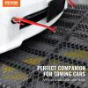 imageVEVOR G80 V Bridle Chain 516quot x 3 Towing Chain Bridle with R Hooks T Hooks J Hooks and Grab Hooks Transport Tow Chain Bridle with 10800 lbs Safe Working Load for Flatbed Truck Wrecker Recovery38Inch x 3FT