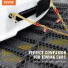 imageVEVOR G80 V Bridle Chain 516quot x 3 Towing Chain Bridle with R Hooks T Hooks J Hooks and Grab Hooks Transport Tow Chain Bridle with 10800 lbs Safe Working Load for Flatbed Truck Wrecker Recovery516Inch x 2FT