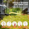 imageVEVOR G80 V Bridle Chain 516quot x 3 Towing Chain Bridle with R Hooks T Hooks J Hooks and Grab Hooks Transport Tow Chain Bridle with 10800 lbs Safe Working Load for Flatbed Truck Wrecker Recovery516Inch x 6FT