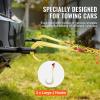 imageVEVOR G80 V Bridle Chain 516quot x 3 Towing Chain Bridle with R Hooks T Hooks J Hooks and Grab Hooks Transport Tow Chain Bridle with 10800 lbs Safe Working Load for Flatbed Truck Wrecker Recovery516Inch x 2FT