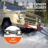 imageVEVOR G80 V Bridle Chain 516quot x 3 Towing Chain Bridle with R Hooks T Hooks J Hooks and Grab Hooks Transport Tow Chain Bridle with 10800 lbs Safe Working Load for Flatbed Truck Wrecker Recovery38Inch x 3FT