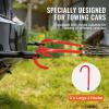 imageVEVOR G80 V Bridle Chain 516quot x 3 Towing Chain Bridle with R Hooks T Hooks J Hooks and Grab Hooks Transport Tow Chain Bridle with 10800 lbs Safe Working Load for Flatbed Truck Wrecker Recovery38Inch x 3FT