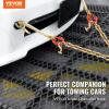 imageVEVOR G80 V Bridle Chain 516quot x 3 Towing Chain Bridle with R Hooks T Hooks J Hooks and Grab Hooks Transport Tow Chain Bridle with 10800 lbs Safe Working Load for Flatbed Truck Wrecker Recovery38Inch x 2FT