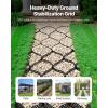 imageVEVOR Gravel Grid 2 Inch Depth 1706 x 886 FT  5200 x 2700 mm 1880 LBS Per Sq ft Grass Ground Retainer Permeable Geo Grids Driveway Stabilization for Garden Patio Walkway RV Parking Slopes