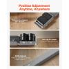 imageVEVOR Heavy Duty Furniture Appliances Rollers Extendable Appliance Rollers Mobile Washing Machine Base Fridge Stand Dolly Movers for Refrigerators Dryers Dishwashers WhiteGray