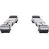 imageVEVOR Heavy Duty Furniture Appliances Rollers Extendable Appliance Rollers Mobile Washing Machine Base Fridge Stand Dolly Movers for Refrigerators Dryers Dishwashers WhitePearly White