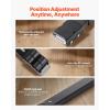 imageVEVOR Heavy Duty Furniture Appliances Rollers Extendable Appliance Rollers Mobile Washing Machine Base Fridge Stand Dolly Movers for Refrigerators Dryers Dishwashers WhiteBlack