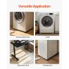 imageVEVOR Heavy Duty Furniture Appliances Rollers Extendable Appliance Rollers Mobile Washing Machine Base Fridge Stand Dolly Movers for Refrigerators Dryers Dishwashers WhiteBlack