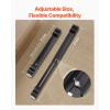 imageVEVOR Heavy Duty Furniture Appliances Rollers Extendable Appliance Rollers Mobile Washing Machine Base Fridge Stand Dolly Movers for Refrigerators Dryers Dishwashers WhiteBlack