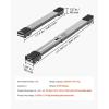 imageVEVOR Heavy Duty Furniture Appliances Rollers Extendable Appliance Rollers Mobile Washing Machine Base Fridge Stand Dolly Movers for Refrigerators Dryers Dishwashers WhiteGray