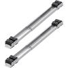imageVEVOR Heavy Duty Furniture Appliances Rollers Extendable Appliance Rollers Mobile Washing Machine Base Fridge Stand Dolly Movers for Refrigerators Dryers Dishwashers WhitePearly White