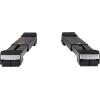 imageVEVOR Heavy Duty Furniture Appliances Rollers Extendable Appliance Rollers Mobile Washing Machine Base Fridge Stand Dolly Movers for Refrigerators Dryers Dishwashers WhiteBlack
