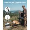 imageVEVOR Hitch Deer Hoist with Lifting System Platform 300 lbs Load Capacity Game Hoist Winch Lift with 2inch Receiver 360Degree Swivel Shaft ampamp Foldable HitchMounted Deer Hanger for Moving Game300 lbs