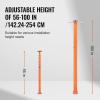 imageVEVOR House Floor Jack 53quot93quot Height Range 18000 lbs Max Load Capacity Adjustable Support Beam Basement Jack Post Pole for Leveling Lift Support Steel Telescoping Jack Post for Temporary Support56100