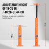 imageVEVOR House Floor Jack 53quot93quot Height Range 18000 lbs Max Load Capacity Adjustable Support Beam Basement Jack Post Pole for Leveling Lift Support Steel Telescoping Jack Post for Temporary Support1936
