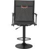imageVEVOR Hunting Chair 360 Silent Swivel Foldable Lightweight Portable Blind Chair HeavyDuty Steel Frame Ground Stool Seat with Armrest Adjustable Carry Strap 300 Lbs Capacity for Fishing CampingHydraulic Lift System