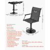 imageVEVOR Hunting Chair 360 Silent Swivel Foldable Lightweight Portable Blind Chair HeavyDuty Steel Frame Ground Stool Seat with Armrest Adjustable Carry Strap 300 Lbs Capacity for Fishing CampingHydraulic Lift System