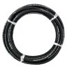 imageVEVOR Hydraulic Hose 50 Feet Rubber Hydraulic Hoses with 2 HighTensile Steel Wire Braid Inner Diameter 12 Inch 5000 PSI Max Bulk Hydraulic Hose 40 F to 250 F Hydraulic Oil Flexible Hose50 FT