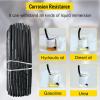 imageVEVOR Hydraulic Hose 50 Feet Rubber Hydraulic Hoses with 2 HighTensile Steel Wire Braid Inner Diameter 12 Inch 5000 PSI Max Bulk Hydraulic Hose 40 F to 250 F Hydraulic Oil Flexible Hose328 FT