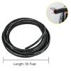 imageVEVOR Hydraulic Hose 50 Feet Rubber Hydraulic Hoses with 2 HighTensile Steel Wire Braid Inner Diameter 12 Inch 5000 PSI Max Bulk Hydraulic Hose 40 F to 250 F Hydraulic Oil Flexible Hose50 FT
