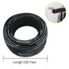 imageVEVOR Hydraulic Hose 50 Feet Rubber Hydraulic Hoses with 2 HighTensile Steel Wire Braid Inner Diameter 12 Inch 5000 PSI Max Bulk Hydraulic Hose 40 F to 250 F Hydraulic Oil Flexible Hose328 FT