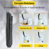 imageVEVOR Hydraulic Hose 50 Feet Rubber Hydraulic Hoses with 2 HighTensile Steel Wire Braid Inner Diameter 12 Inch 5000 PSI Max Bulk Hydraulic Hose 40 F to 250 F Hydraulic Oil Flexible Hose50 FT