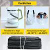 imageVEVOR Hydraulic Hose 50 Feet Rubber Hydraulic Hoses with 2 HighTensile Steel Wire Braid Inner Diameter 12 Inch 5000 PSI Max Bulk Hydraulic Hose 40 F to 250 F Hydraulic Oil Flexible Hose328 FT