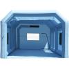 imageVEVOR Inflatable Paint Booth 98 x 82 x 82 ft Inflatable Spray Booth with 550W Powerful Blower and Air Filter System Portable Car Paint Booth for Motorcycle Bicycle Small Furniture PaintingBlue