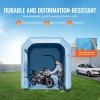 imageVEVOR Inflatable Paint Booth 98 x 82 x 82 ft Inflatable Spray Booth with 550W Powerful Blower and Air Filter System Portable Car Paint Booth for Motorcycle Bicycle Small Furniture PaintingBlue