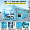 imageVEVOR Inflatable Paint Booth 98 x 82 x 82 ft Inflatable Spray Booth with 550W Powerful Blower and Air Filter System Portable Car Paint Booth for Motorcycle Bicycle Small Furniture PaintingBlue