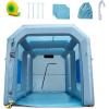 imageVEVOR Inflatable Paint Booth 98 x 82 x 82 ft Inflatable Spray Booth with 550W Powerful Blower and Air Filter System Portable Car Paint Booth for Motorcycle Bicycle Small Furniture PaintingBlue