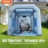 imageVEVOR Inflatable Paint Booth 98 x 82 x 82 ft Inflatable Spray Booth with 550W Powerful Blower and Air Filter System Portable Car Paint Booth for Motorcycle Bicycle Small Furniture PaintingBlue