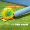 imageVEVOR Inflatable Paint Booth 98 x 82 x 82 ft Inflatable Spray Booth with 550W Powerful Blower and Air Filter System Portable Car Paint Booth for Motorcycle Bicycle Small Furniture PaintingBlue