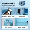 imageVEVOR Inflatable Paint Booth 98 x 82 x 82 ft Inflatable Spray Booth with 550W Powerful Blower and Air Filter System Portable Car Paint Booth for Motorcycle Bicycle Small Furniture PaintingBlue